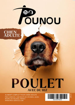 Chien adulte - Poulet avec du Riz