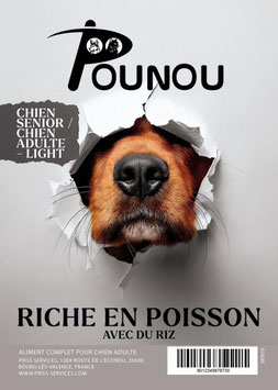 Chien senior - Riche en Poisson avec du riz