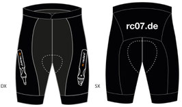10. KURZE RADHOSE TOUR OHNE TRÄGER 4CM BUND 401-4 / MIT HERREN EINSATZ