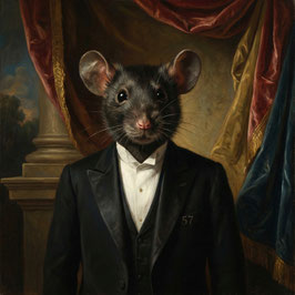 Portrait eines älteren Mäuserichs