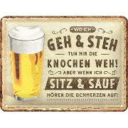 GEH & STEH   30x20cm  /  200077