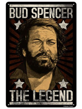 The Legend Blechschild 20x30cm  / 300/B001