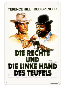 Terence Hill & Bud Spencer, Blechschild 20x30cm  / 300/T002