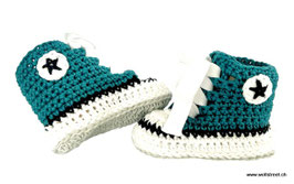 Baby Chucks Summer petrol