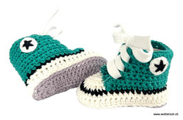 Baby Chucks Summer petrol