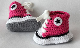 Baby Chucks Summer fuchsia