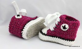 Baby Chucks Beere GLITZER