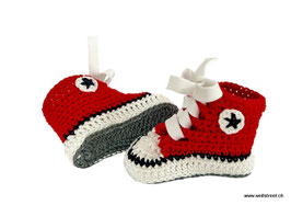 Baby Chucks Summer red