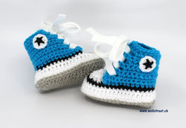 Baby Chucks Oceanblue