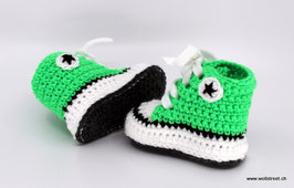 Baby Chucks NEONGRÜN