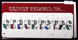 G2330, Karte Geburtstag