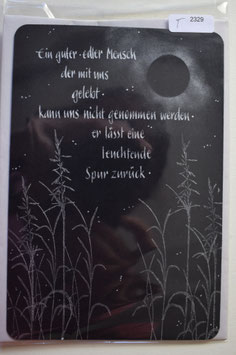 T2329, Karte Ein guter Mensch