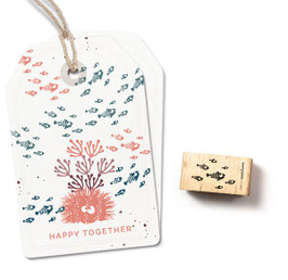 s1408, Stempel Fischschwarm