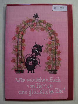 H2300, Karte Glückliche Ehe