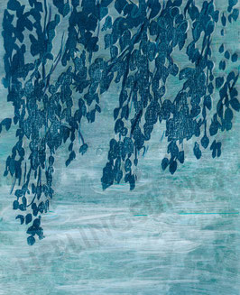 Laub über Wasser 28
