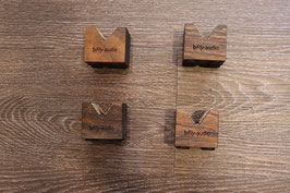 Bfly Cube Absorber für Kabel aus Amasaque Holz