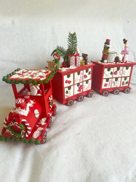 Calendrier de l'avent, Noël... Mon train de Noël