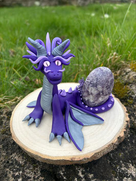 Dragon violet & Lepidolite
