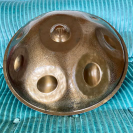 Handpan OMana C#Pygmy 9 (STL Edelstahl mit Dragon Skin)