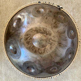 Handpan Zephyr D Kurd 12 (STL Edelstahl Ember)