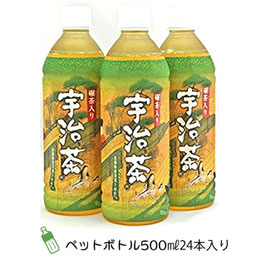 宇治茶ペットボトル碾茶入り５００ｍｌ1ケース24本
