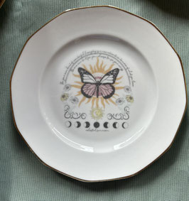 Desserteller Schmetterling Moon