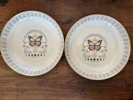 2er Set Teller Schmetterling Moon