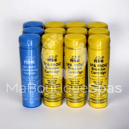 Pack FROG® 1 an - cartouches jaunes et bleues