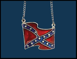 COLLIER drapeau rebel