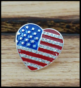 Bague U.S.A taille réglable