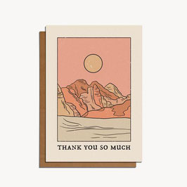Grusskarte" Thank you so much" von Cai & Jo