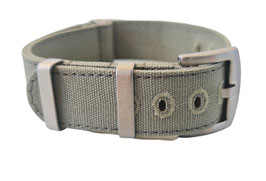 Canvas strap 20 mm hell oliv 0033