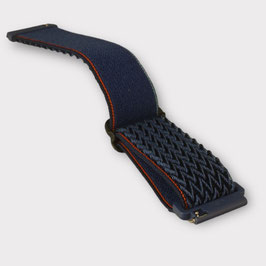 elastic Nato Strap  navy