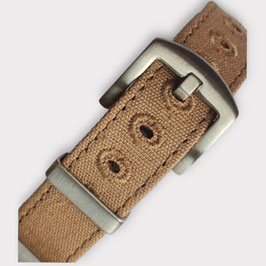 Canvas strap  sand 18 mm 7265