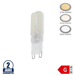 5W LED G9 230V, diverse Farben