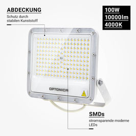 100W LED Fluter Professional Weiß