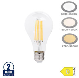 14W LED FILAMENT, diverse Farben