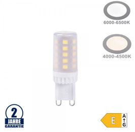 3,5W LED G9 230V, diverse Farben