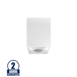 Aufbaurahmen für LED GU10 Kunststoff Quadratisch Weiß V2