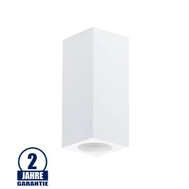 Aufbaurahmen für LED GU10 Quadratisch Weiß 17cm