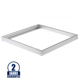 LED Panel Rahmen 600 x 600 mm Aluminium Weiß