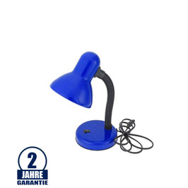 Tischleuchte Retro E27 blau