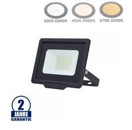 20W LED SMD Fluter City Line Schwarz diverse Farben