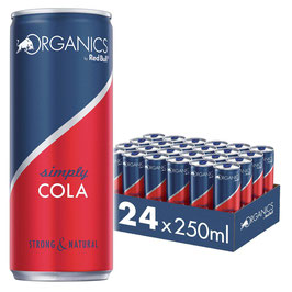 Red Bull Organics Simply Cola, 250ml 24 Stück Package