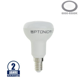 1 Stück 6W LED E14 R50 Spot Kunststoff, diverse Farben