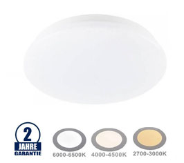 12W LED Deckenleuchte Kristall