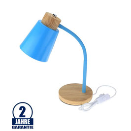 Tischleuchte Style E27 hellblau
