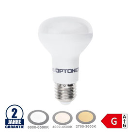 1 Stück 6W LED E27 R63 Spot Kunststoff