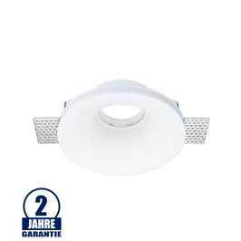 Einbaurahmen für LED GU10 Rund Fixiert Chrom IP65 Wassergeschützt