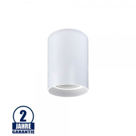 Aufbaurahmen für LED GU10 Kunststoff Rund Weiß